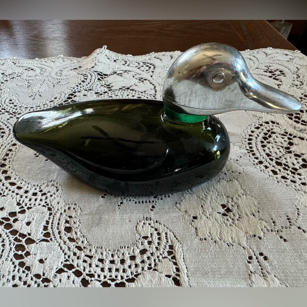 Vintage Avon Mallard Duck Decanter (24) Empty Decanter